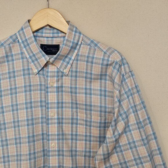 Charleston Threads Button Down L - Picture 1 of 7